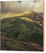 Postcard From Scotland Wood Print