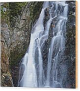 Proteus Falls - White Mountains New Hampshire Usa Wood Print