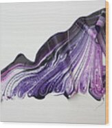 Purple Vibe Wood Print