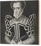 Queen Mary Aka Mary Tudor Byname Bloody Wood Print