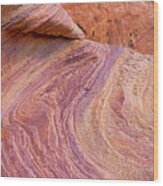 Rainbow Rocks Near Fire Canyon Wood Print