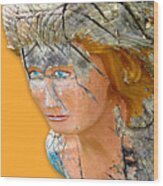 Regina Figurehead Wood Print