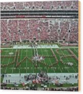 Reverse Bama Spell-out Wood Print