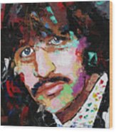 Ringo Starr Wood Print