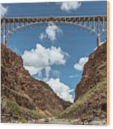 Rio Grande Gorge Bridge Wood Print