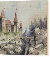 Ritzenberg Castle Wood Print