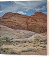 Rock Formations - Valley Of Fire - Nevada Wood Print