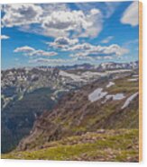 Rocky Mountains National Park Wood Print