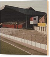 Rotherham - Millmoor - Main Stand 1 - 1970s Wood Print