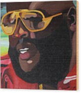 Rozay Wood Print