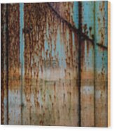 Rust 9645 Wood Print