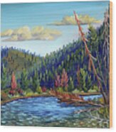 Salmon River - Stanley Wood Print