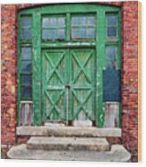 Sandy Hook Carpenters Shop Entrance Wood Print