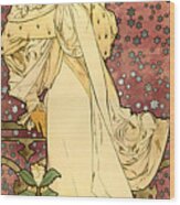 Sarah Bernhardt Wood Print