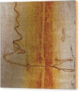 Scribbly Gum Bark Wood Print