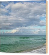 Sea And Sky - Florida Wood Print