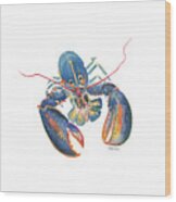 Sea Lobster Wood Print