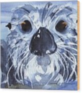 Sea Otter Wood Print