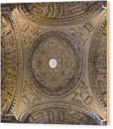 Seville Cathedral Dome Wood Print