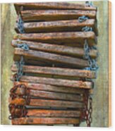 Ship's Ladder Wood Print