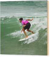 Silvana Lima Surfer Wood Print