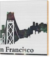 Skyline San Francisco 2 Wood Print