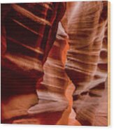 Slot Canyon Wood Print