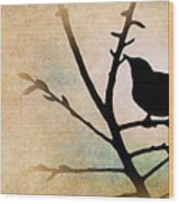 Song Bird Wood Print