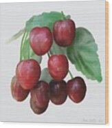 Sour Cherry Wood Print