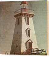 Souris Lighthouse 4 Wood Print