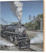 Southern 4501 At Railfest 2015 -1 Wood Print