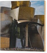The Guggenheim Museum Spain Bilbao Wood Print