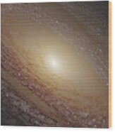 Spiral Galaxy Ngc 2841 2 Wood Print