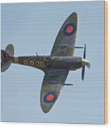 Spitfire Mk9 Wood Print