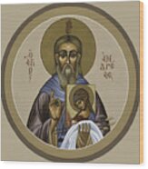 St Andrei Rublev Patron Of Iconographers 048 Wood Print