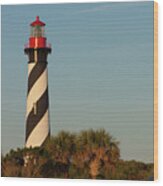 St. Augustine Lighthouse #3 Wood Print