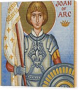 St. Joan Of Arc - Jcjor Wood Print