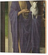 St John The Baptist From The Donne Triptych Wood Print