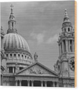 St. Paul's Cathedral Wood Print