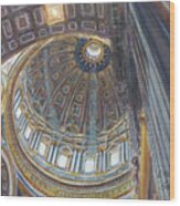 St Peters Basilica Wood Print