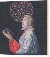 St. Thomas Episcopal Nyc Choir Boy Wood Print