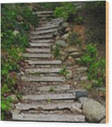 Stairway To Paradise Wood Print