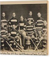 Stanley Cup 1911 Wood Print