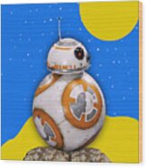 Star Wars Bb8 Collection Wood Print