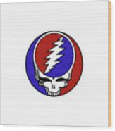 Steal Your Face Wood Print