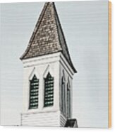 Steeple Wood Print