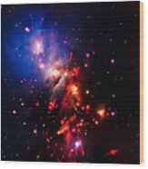 Stellar Sparklers That Last Wood Print