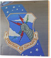 Strategic Air Command Wood Print
