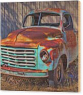 Studebaker - Pickup Truck Wood Print