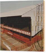 Sunderland - Roker Park - Main Stand 2 - Leitch - 1970s Wood Print
